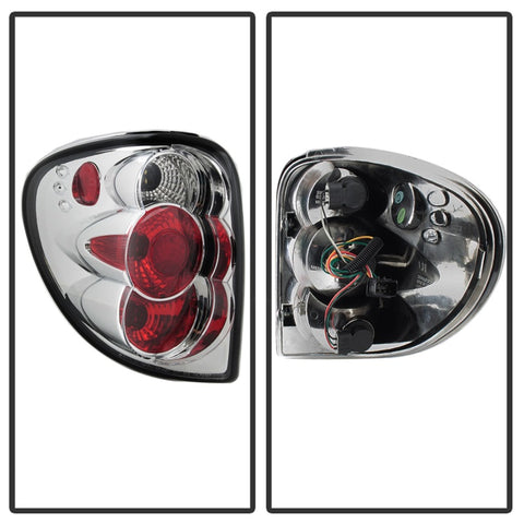 Spyder Dodge Caravan/Grand Caravan 01-07 Euro Style Tail Lights Chrome ALT-YD-DC01-C - 5002228