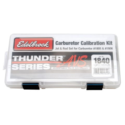 Edelbrock Calibration Kit for 1805/1806 - 1840