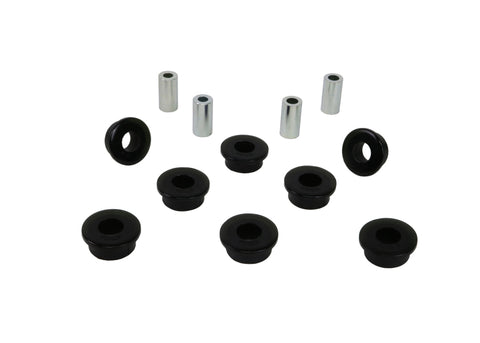 Whiteline Plus 11/00-05 Honda Civc / 95-05 CR-V Rear Control Arm - Lower Outer Bushing Kit - W63382