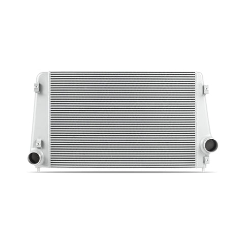 Mishimoto 17-19 GM L5P Duramax Intercooler Kit - Silver w/ Polished Pipes - MMINT-DMAX-17KSLP