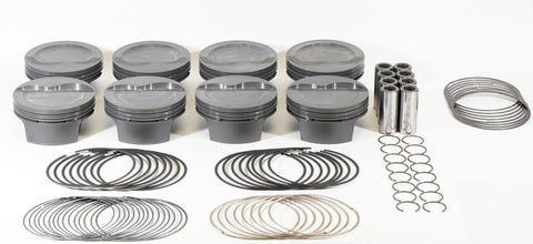 Mahle MS Piston Set SBF 363ci 4.125in Bore 3.4in Stroke 5.4in Rod .927 Pin -16cc 9.4 CR Set of 8 - 930249025