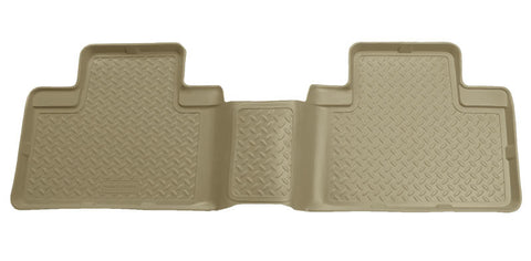 Husky Liners 88-00 GM Full Size Truck 3DR/Ext. Cab Classic Style 2nd Row Tan Floor Liners - 61103