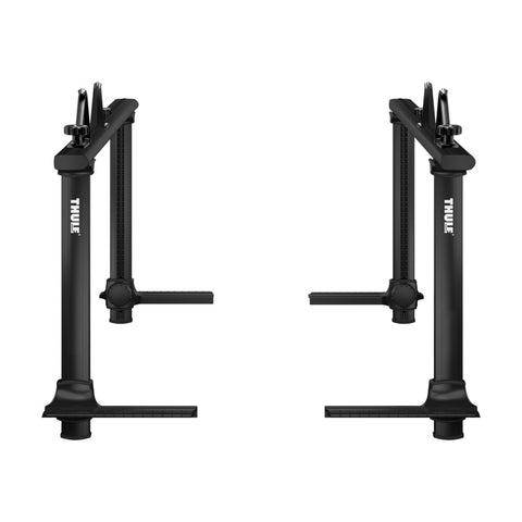 Thule Xsporter Pro Multi-Height Aluminum Truck Rack w/Load Stops & Locks - Black - 500XTB