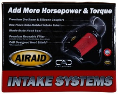 Airaid 11-13 Ford F-150 5.0L Airaid Jr Intake Kit - Dry / Red Media - 401-799