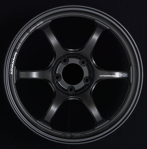 Advan RG-D2 17x8.5 +50 5-114.3 Semi Gloss Black Wheel - YAT7H50ESB