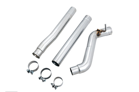 AWE Tuning 2018+ Jeep Wrangler JL/JLU 2.0T Non-Resonated Mid Pipe - 3020-11003