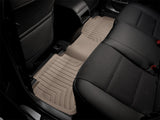 WeatherTech 2015+ Kia Sedona w/ 2nd Row Lounge Seats Rear FloorLiner - Tan (w/o Rear Entertainment) - 457093