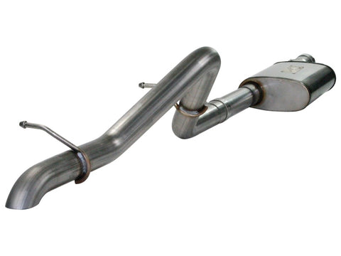 aFe MACH Force-Xp 2-1/2in 409 Stainless Steel Cat-Back Exhaust Jeep Wrangler 07-11 V6-3.8L (4dr) - 49-46226