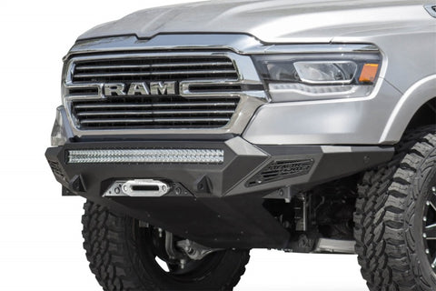 Addictive Desert Designs 19 Ram 1500 Stealth Fighter Front Bumper w/ Winch Mount & Sensor Cut Outs - F551422770103