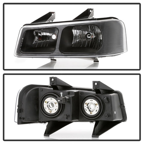 xTune 03-17 Chevrolet Express 1500 OEM Style Headlights - Black (HD-JH-CEX03-OE-BK) - 9042485