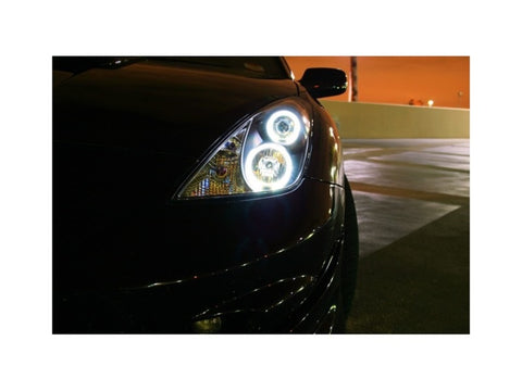 Spyder Toyota Celica 00-05 Projector Headlights LED Halo DRL Blk High H1 Low H1 PRO-YD-TCEL00-LED-BK - 5011848