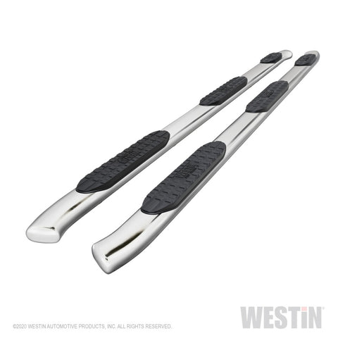 Westin 2020 Chevy Silverado 2500 Crew Cab (6.5ft Bed) PRO TRAXX Nerf Step Bars - Stainless Steel - 21-534760