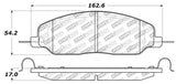 StopTech Street Select Brake Pads - Rear - 305.10810