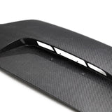 Seibon 2018 Kia Stinger OE-Style Carbon Fiber Rear Trunk Garnish - TG18KIST