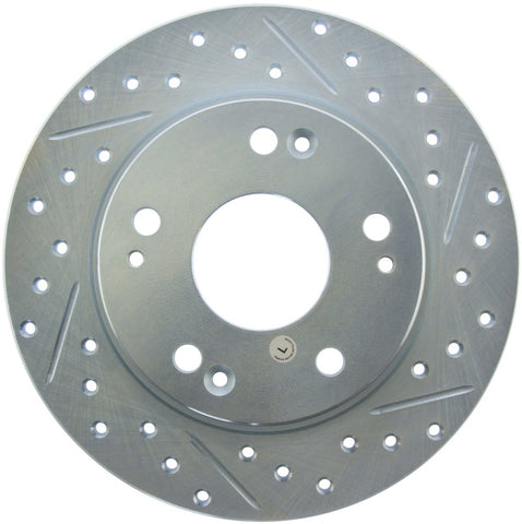 StopTech Select Sport Drilled & Slotted Rotor - Rear Left - 227.40055L