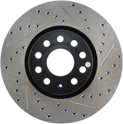 StopTech Slotted & Drilled Sport Brake Rotor - 127.33098L