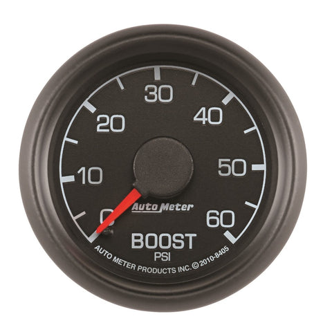 Autometer Factory Match Ford 52.4mm Mechanical 0-60 PSI Boost Gauge - 8405