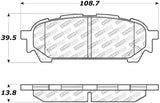 StopTech Street Select Brake Pads - Front - 305.10040