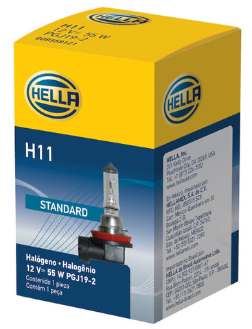 Hella Bulb H11 12V 55W Pgj192 T4 - H11