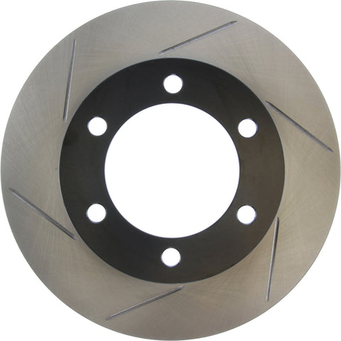 StopTech Power Slot 95-04 Toyota Tacoma / 11/95-02 4 Runner Front Right SportStop Slotted Rotor - 126.44109SR