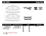 StopTech Performance Brake Pads - 309.14630