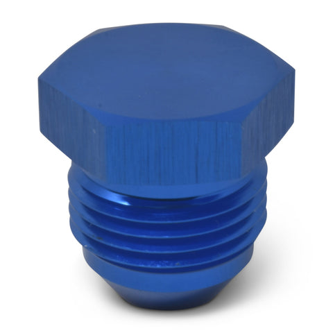 Russell Performance -6 AN Flare Plug (Blue) - 660190