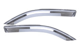 Putco 19-20 Ram 1500 - Crew Cab (Set of 2) - Excl regular Cab Element Chrome Window Visors - 480072