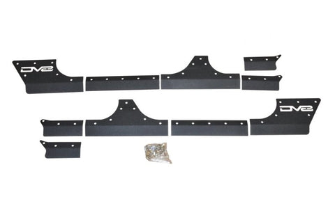 DV8 Offroad 07-18 Jeep Wrangler JK Rock Slider Steps (4 Door Only) - SRSOTB-06