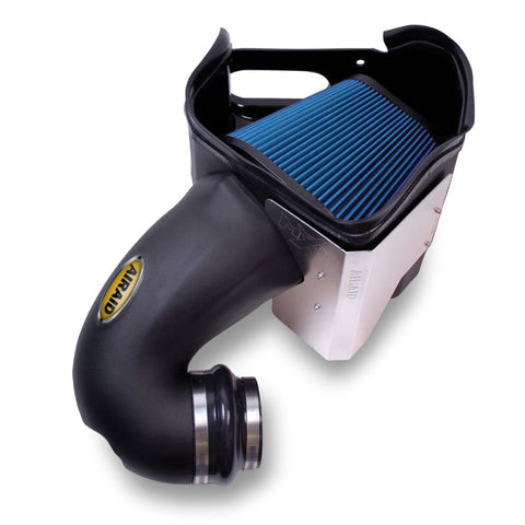 Airaid 94-02 Dodge Ram 5.9L Cummins MXP Intake System w/ Tube (Dry / Blue Media) - 303-269