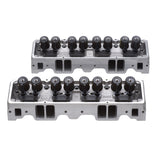 Edelbrock 1Pr Cyl Head E-210 SBC 64cc Perf RPM (Complete Pair) - 5085