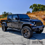 Westin 2020 Jeep Gladiator PRO TRAXX 5 WTW Oval Nerf Step Bars - Black - 21-54165