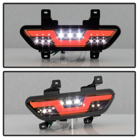 Spyder 15-16 Ford Mustang LED Reverse Lights - Black Smoke (ALT-YD-FM15RED-REV-BSM) - 5082787