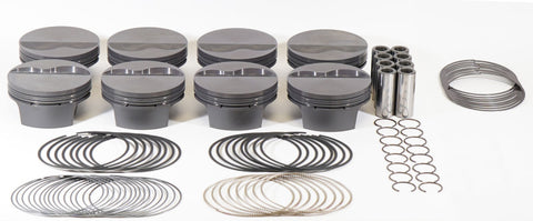 Mahle MS Piston Set SBF 352ci 4.060in Bore 3.4in Stroke 5.4in Rod .927 Pin -6cc 10.1 CR Set of 8 - 930244760