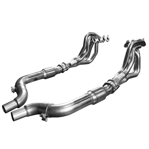 Kooks 15+ Mustang 5.0L 4V 1 7/8in x 3in SS Headers w/ Green Catted OEM Connection Pipe - 1151H431