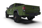 Rally Armor 16-22 Toyota Tacoma Black Mud Flap w/ Army Green Logo - MF94-BLK-AGN