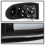 Spyder Toyota FJ Cruiser 07-13 Light Bar LED Tail Lights Black ALT-YD-TFJ07-LBLED-BK - 5079442