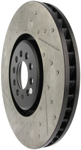 StopTech Slotted & Drilled Sport Brake Rotor - 127.33093R