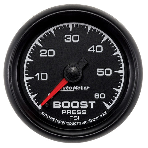 Autometer ES 52mm 0-60 PSI Mechanical Boost Gauge - 5905