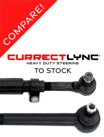 RockJock JK Currectlync Modular Extreme Duty Drag Link RH Drive Bolt-On 1 5/8in Dia. - JK-9703PDL