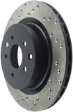 StopTech Drilled Sport Brake Rotor - 128.42079R