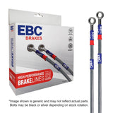 EBC 00-04 Ford F150 4.2L 2WD w/4 Wheel ABS & 7 Lug) Stainless Steel Brake Line Kit - BLA7150-3L