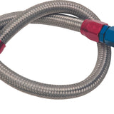 Edelbrock Fuel Line Braided Stainless for SBC ( Use w/ 8134 ) - 8123