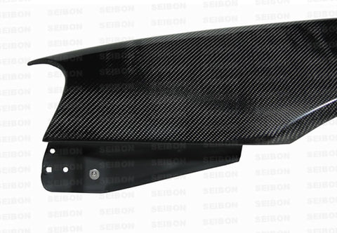 Seibon 99-01 Nissan Skyline R34 Carbon Fiber Fenders Pair - FF9901NSR34-NSM