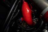 Mishimoto 2016+ Polaris RZR XP Turbo Silicone Intake J-Tube - Red - MMHOSE-RZR-16AIRD