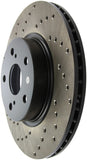 StopTech Drilled Sport Brake Rotor - 128.44040R