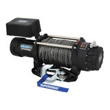 Superwinch 15000 LBS 12V DC 15/32in x 78ft Synthetic Rope Tiger Shark 15000SR Winch - 1515001