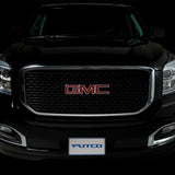 Putco 15-20 GMC Yukon XL - Liquid 3D Slot / Black Denali Style Lighted Boss Grille - 270519B