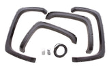 Lund 19-22 GM Silverado/Sierra RX-Flat Smooth Elite Series Fender Flares w/Black Bolts - Black 4pc - RX130S