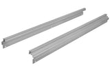 Thule Extension Tracks for TracRac Sliding Utility Rack (4ft. / 2 Pack) - Silver - 28040