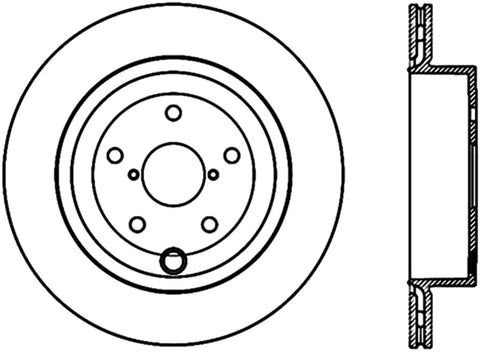 StopTech Drilled Sport Brake Rotor - 128.47030L